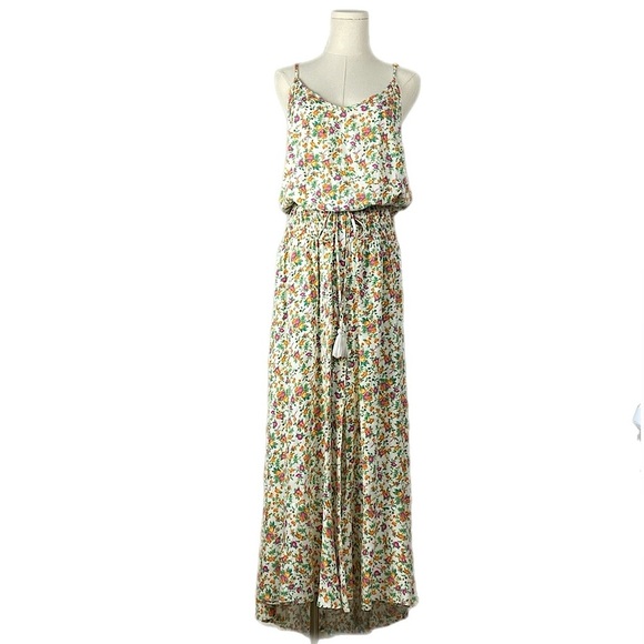 Cynthia Rowley 2 piece set tank top and maxi skirt size small floral print - Picture 1 of 16